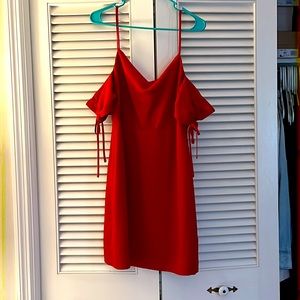 Club Monaco Red Mini Dress